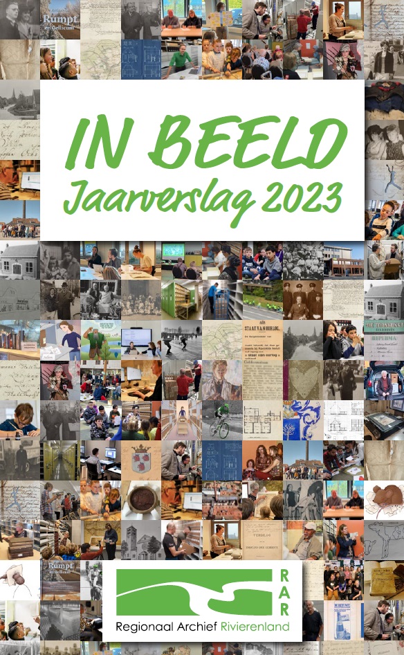 voorkant publieksjaarverslag RAR 2023 met als thema In Beeld