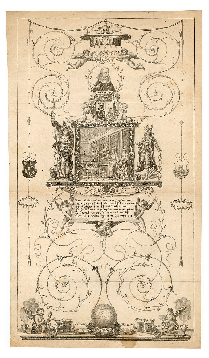 Lofdicht op Hugo de Groot